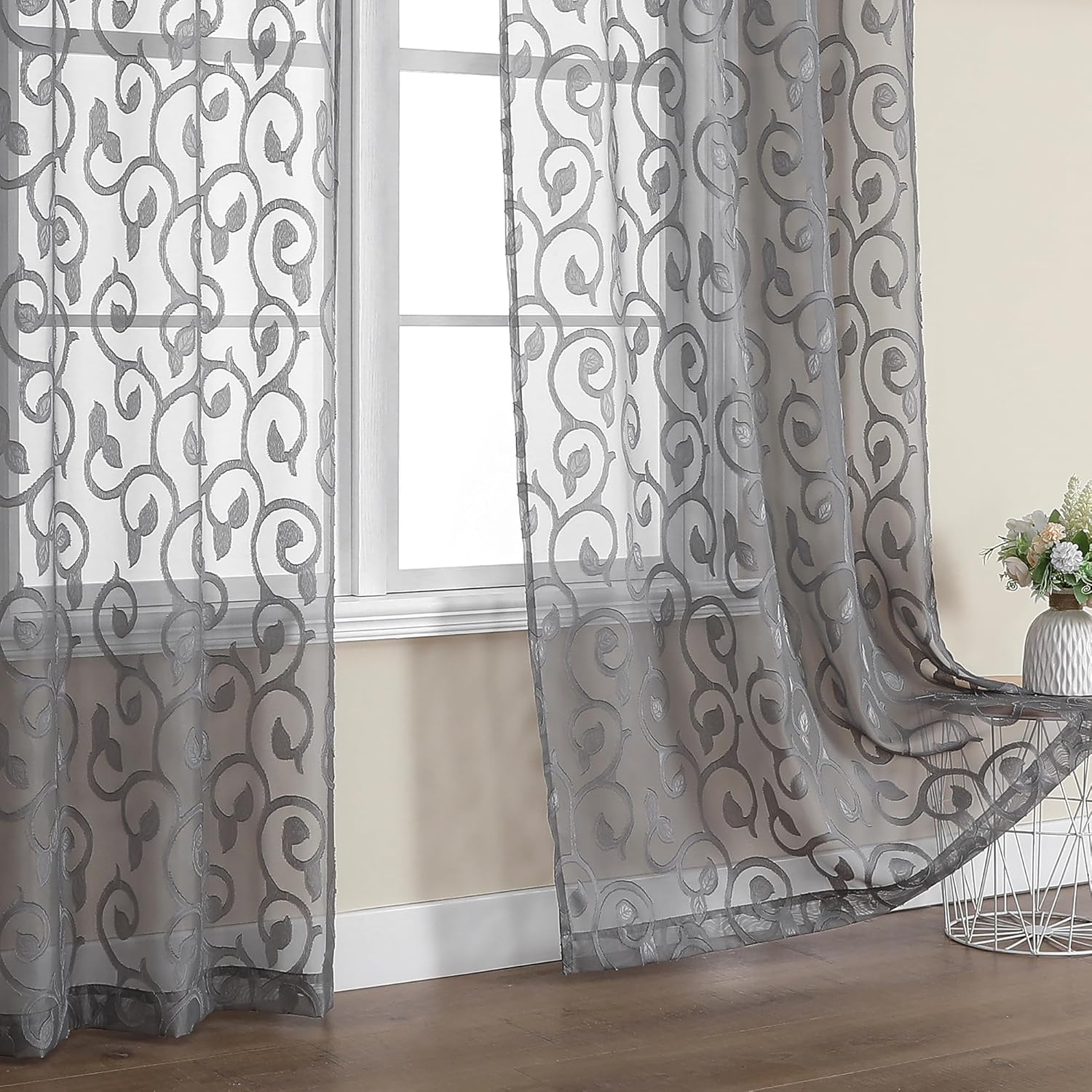 OWENIE Furman Sheer Curtains, Special Curtains for Bedroom Living Room, Light Fi...