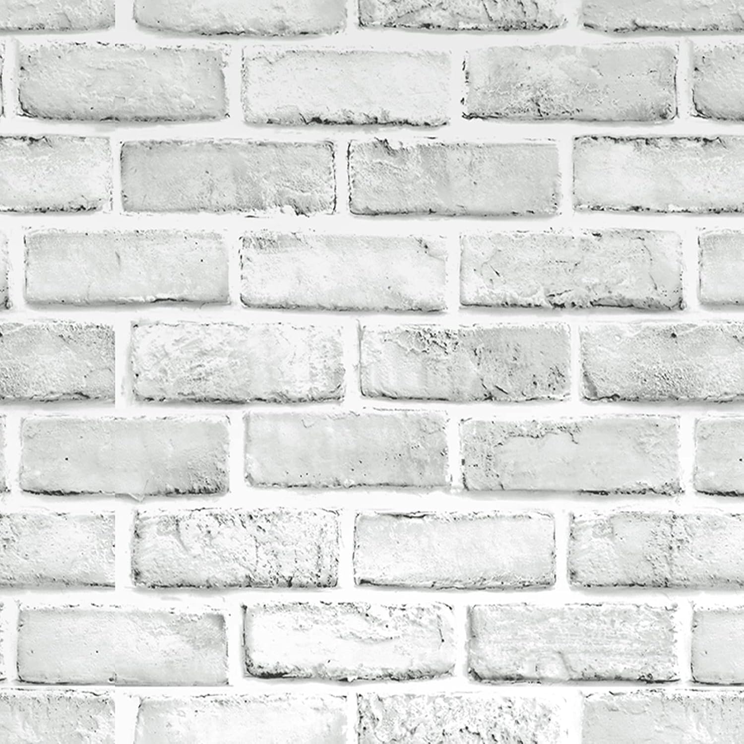 Ohmywor Brick Wallpaper, Special Self Adhesive Peel and Stick Wallpaper, Innovat...