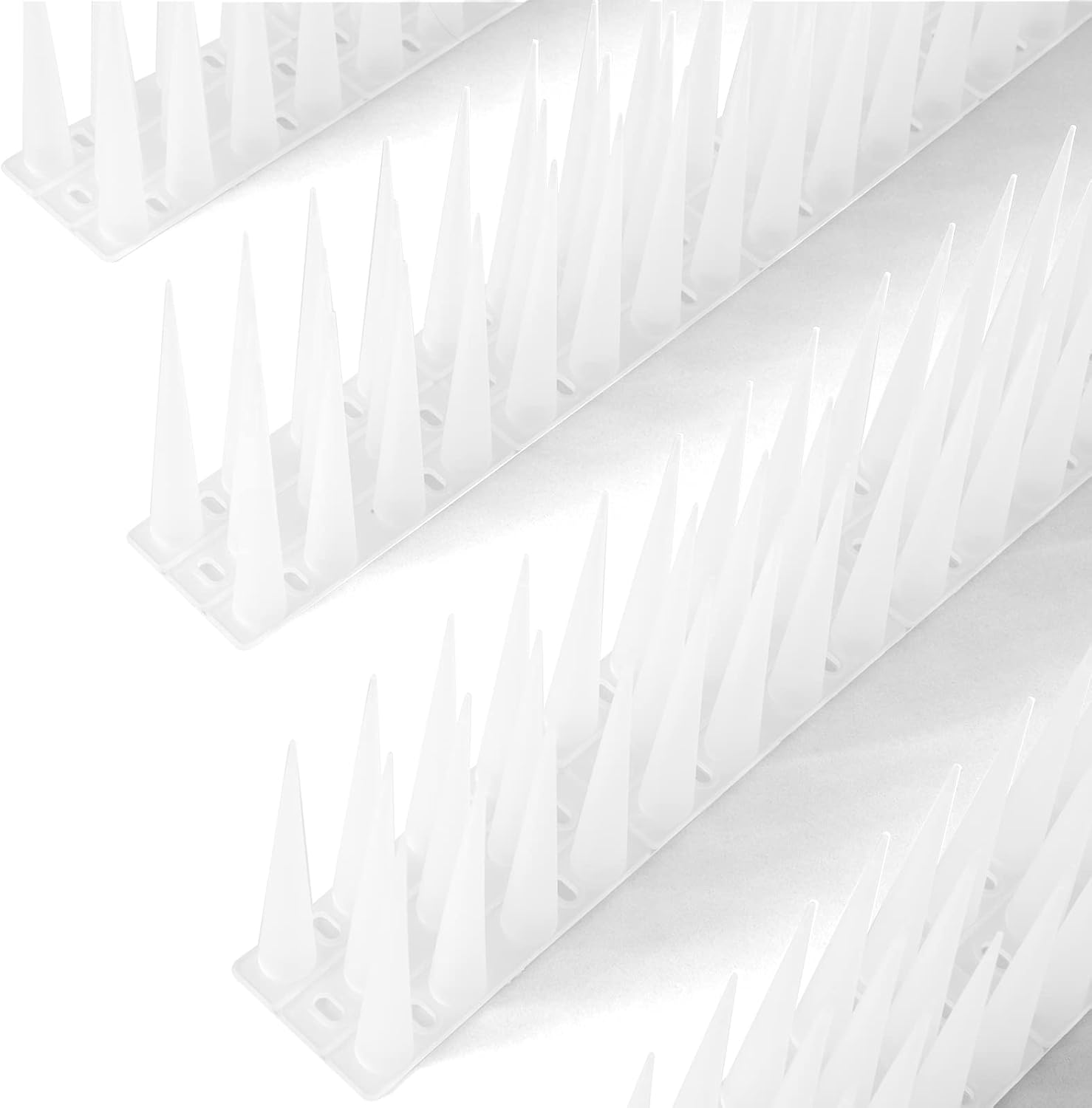 OFFO Bird Spikes, High-Quality Anti Pigeon Spikes to Keep Birds or Animals Away,...