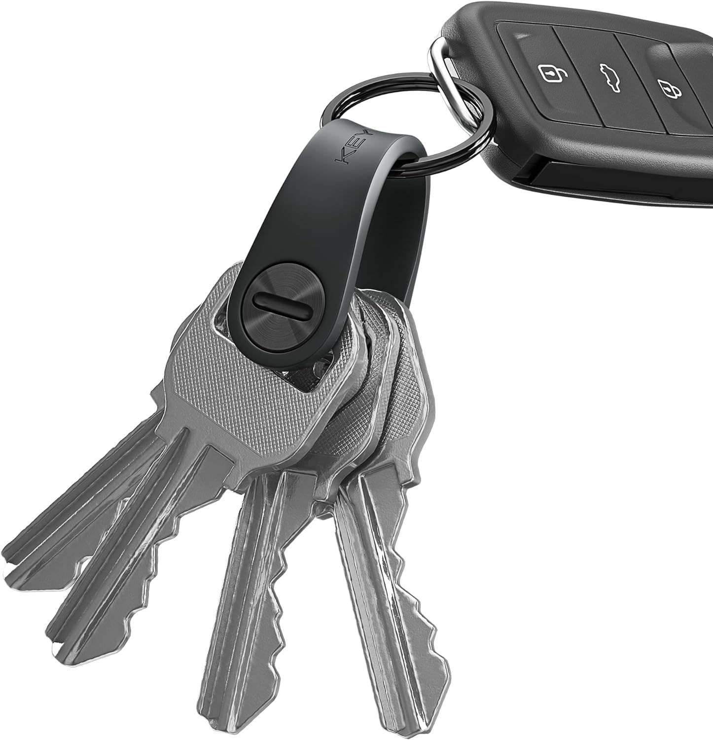 KEY SMART KeySmart Mini Key Organizer Keychain Holder - Compact Key Holder for K...