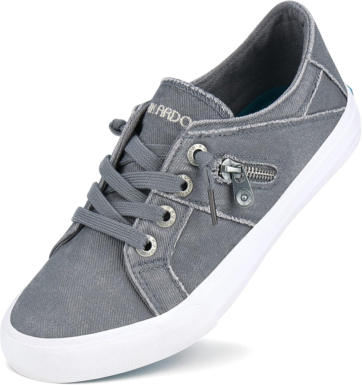 JENN ARDOR Women Sneakers, Special Slip On Fashion Shoes, Innovative Lace up Can...