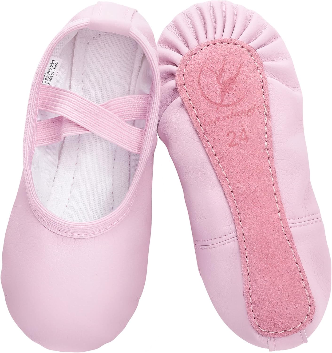Ballet Shoes for Girls, Special Dance Slipper with Full Leather Sole, Innovative...