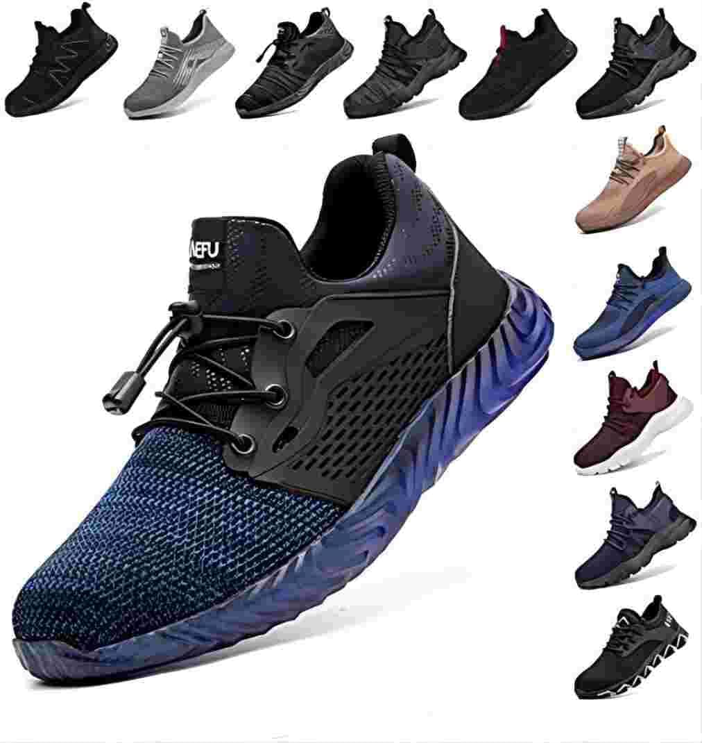Safety Shoes, Special Steel Toe Cap Trainers, Innovative Lightweight Work Boots,...