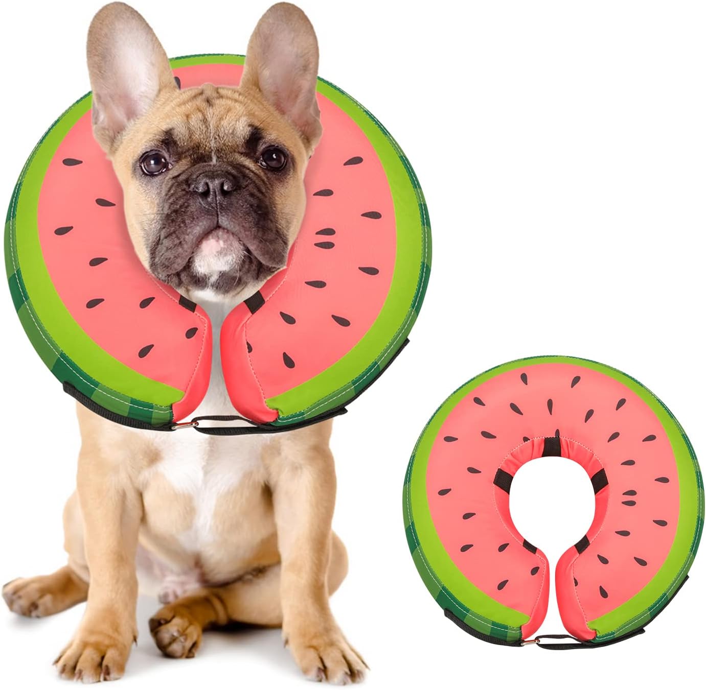 Dog Cone Collar for Small Medium Large Dogs for After Surgery, Pet Inflatable Ne...