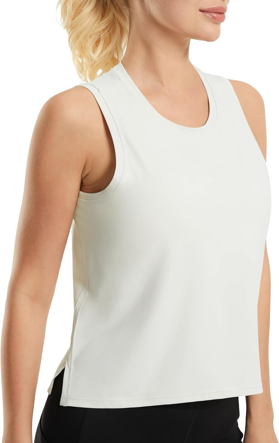 JOYSPELS Ice Silk Crop, Special Workout Tank Tops for Women, Innovative Cool-Dry...