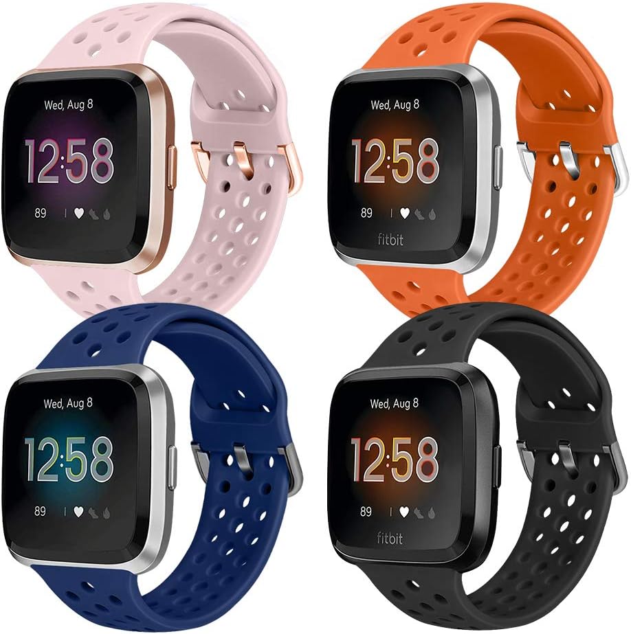 Runostrich Sport Strap, Special Compatible Silicone Band for Fitbit Versa 2/Fitb...