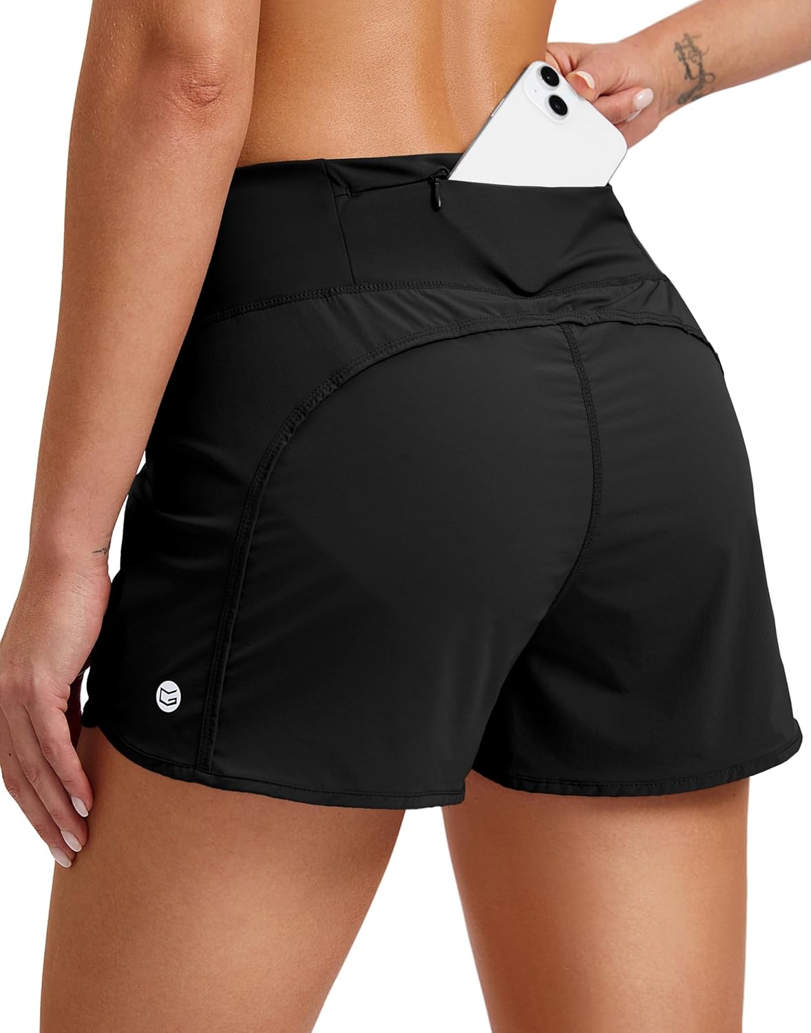 G Gradual Women's Running Shorts, Special Athletic Shorts with Mesh Liner, Innov...