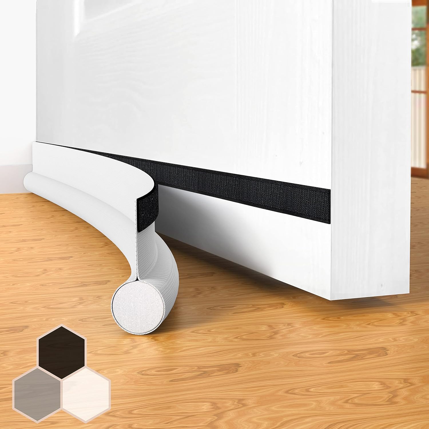 Door Draft Stopper, Special One Sided Door Draft Blockers, Affordable 37" Cutabl...