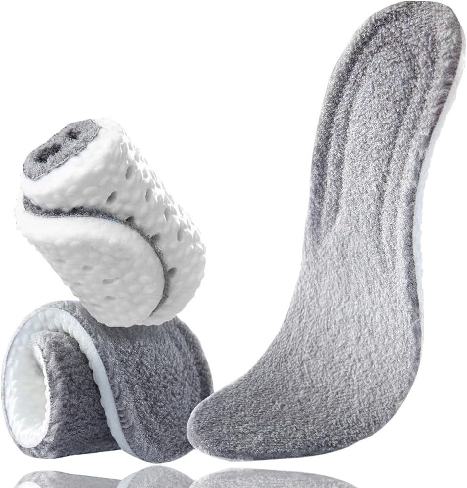 DSYSC Wool Shoe Insoles, Innovative Warm Insoles for Winter, Special Insoles Pro...