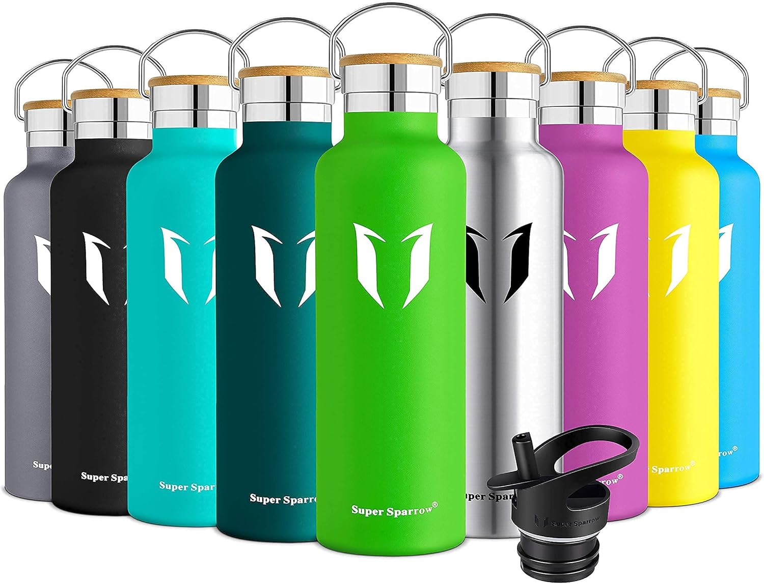 Super Sparrow Stainless Steel Water Bottle - 350ml / 500ml / 620ml / 750ml / 100...