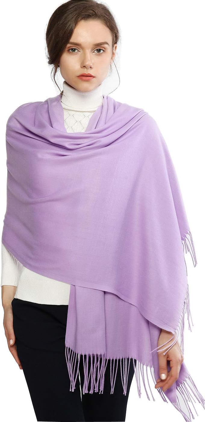 RIIQIICHY Ladies Scarves Pashmina Shawls and Wraps for Wedding Scarfs for Women...