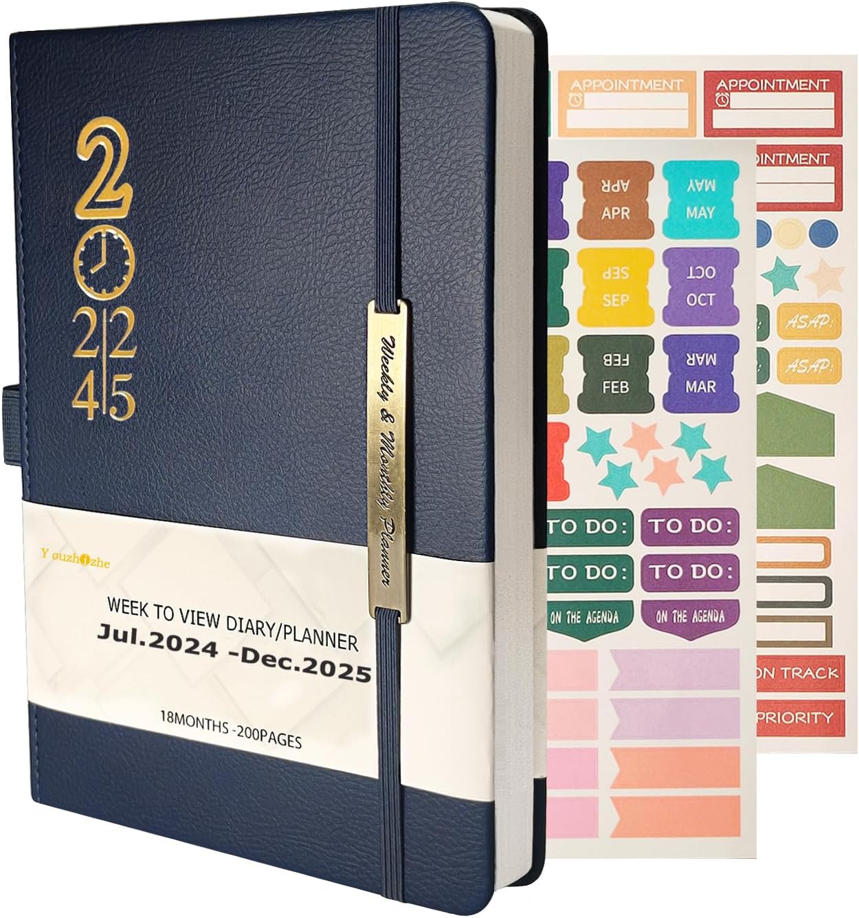 Academic Diary 2024-2025 - 18 Month Diary 2024 2025 A5 Week to view from Jul. 20...