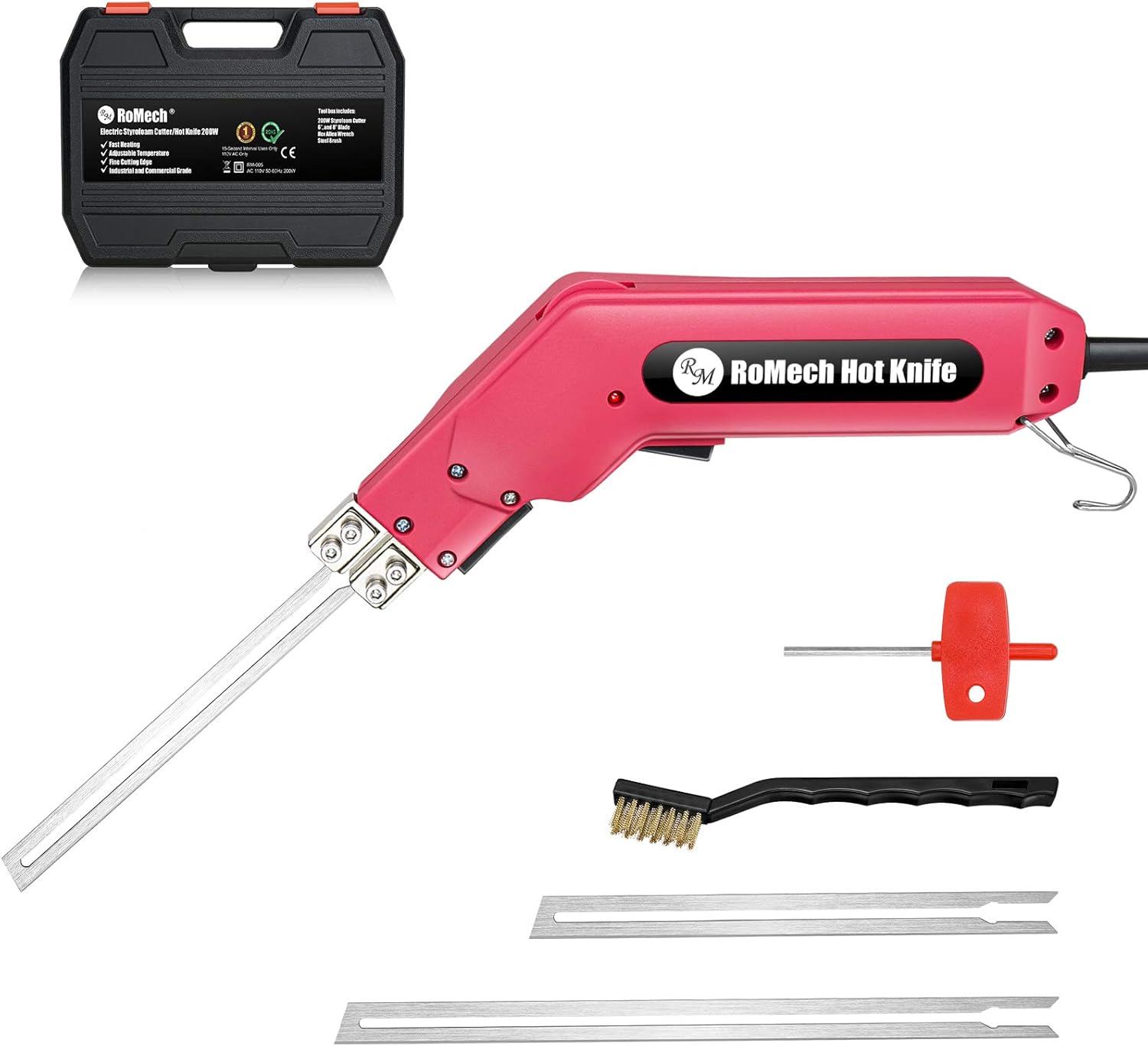 ROMECH Foam Cutter Pro, Special Electric Hot Knife for Styrofoam Cutting, Innova...
