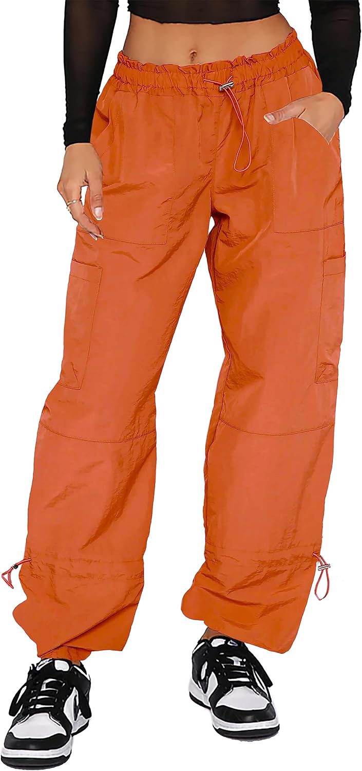Y2K Cargo Pants, Special Baggy Parachute Pants for...