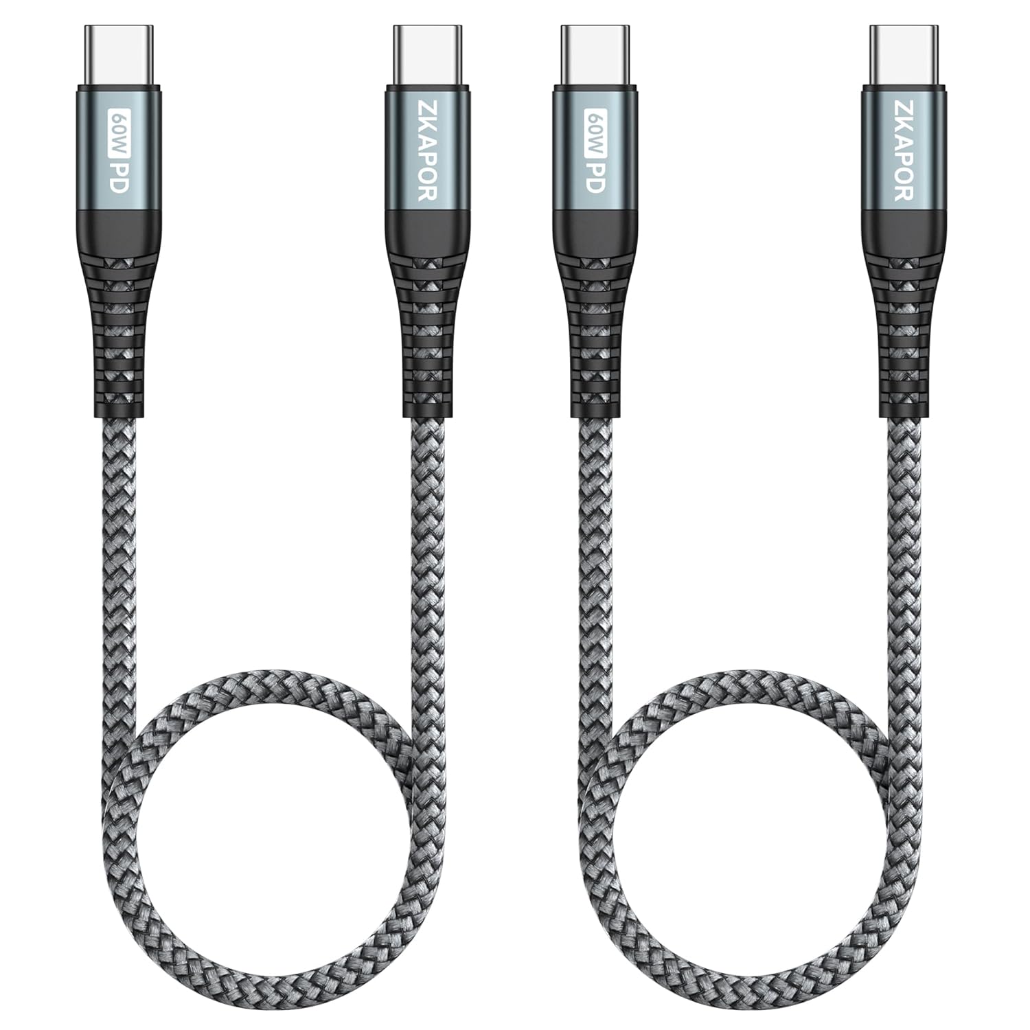 High-Quality ZKAPOR USB C to USB C Cable, Special Fast Charging Cable for 60W PD...