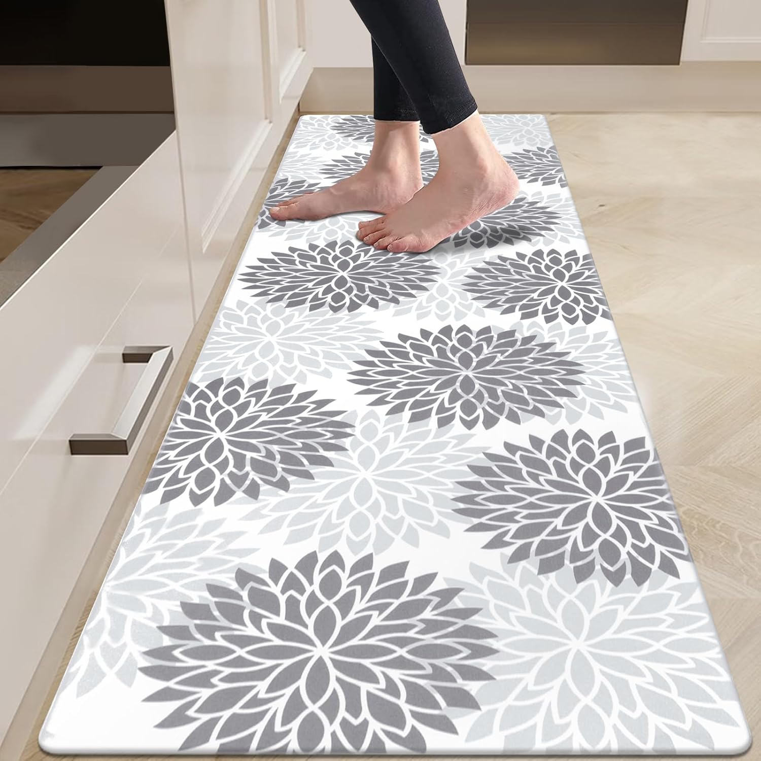 HEBE Kitchen Mat 20"x71" Anti Fatigue Floor Mat Runner Non Slip Kitchen Mats for...