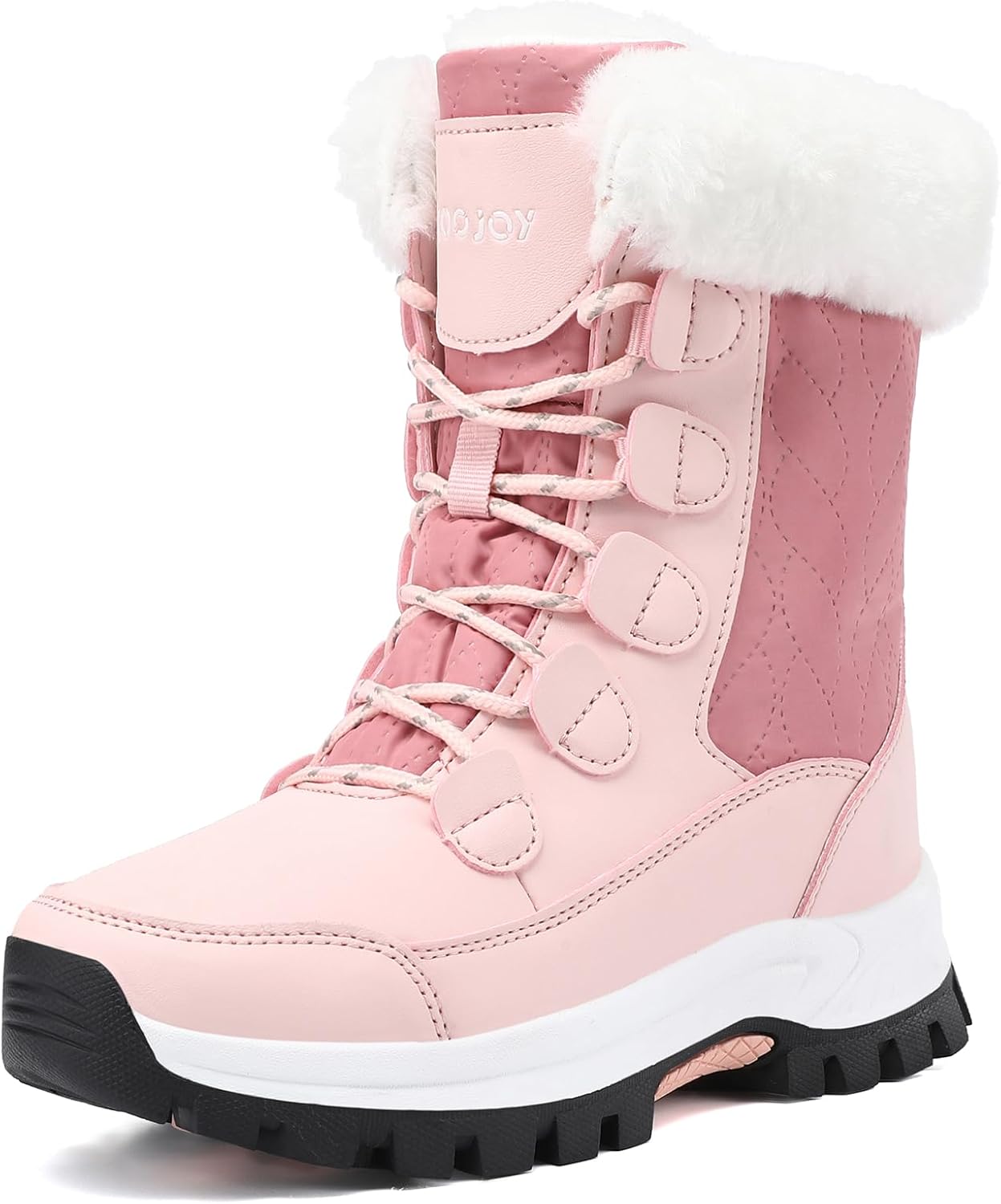 COOJOY Womens Winter Snow Boots, Special Waterproof Shoes for Comfortable Walkin...