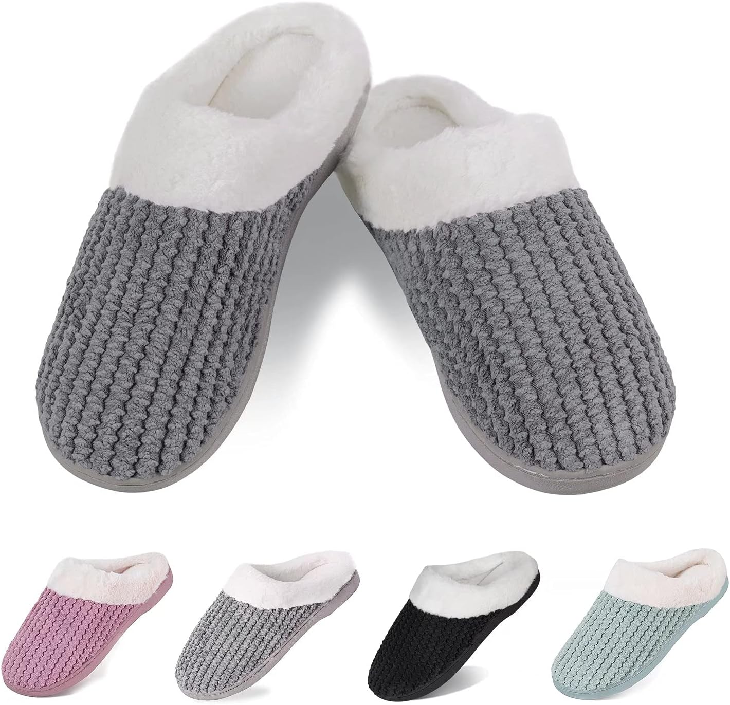 YALOX Slippers, Special Slippers for Women's Comfort, Warm Memory Foam Slippers...