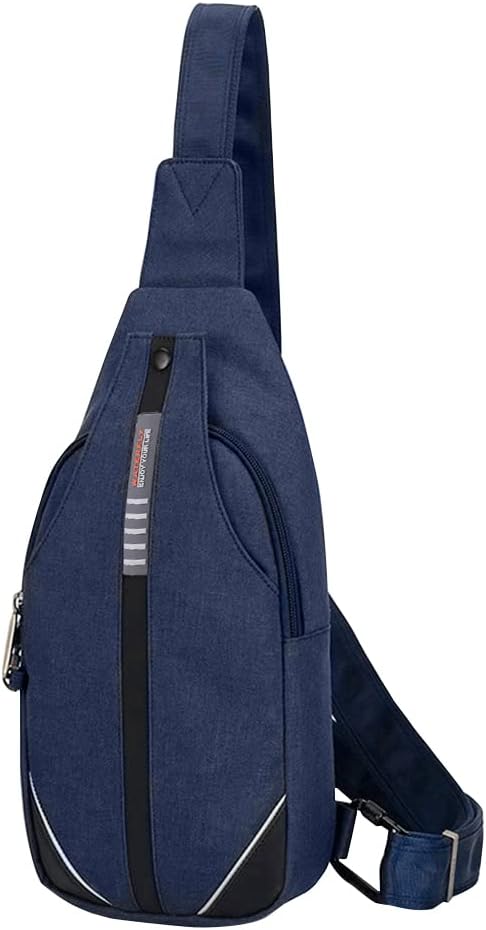 WATERFLY Small Crossbody Sling Backpack Anti Theft Backpack for Traveling Chest...