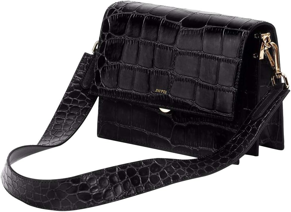 JW PEI Women's Mini Flap Crossbody Black