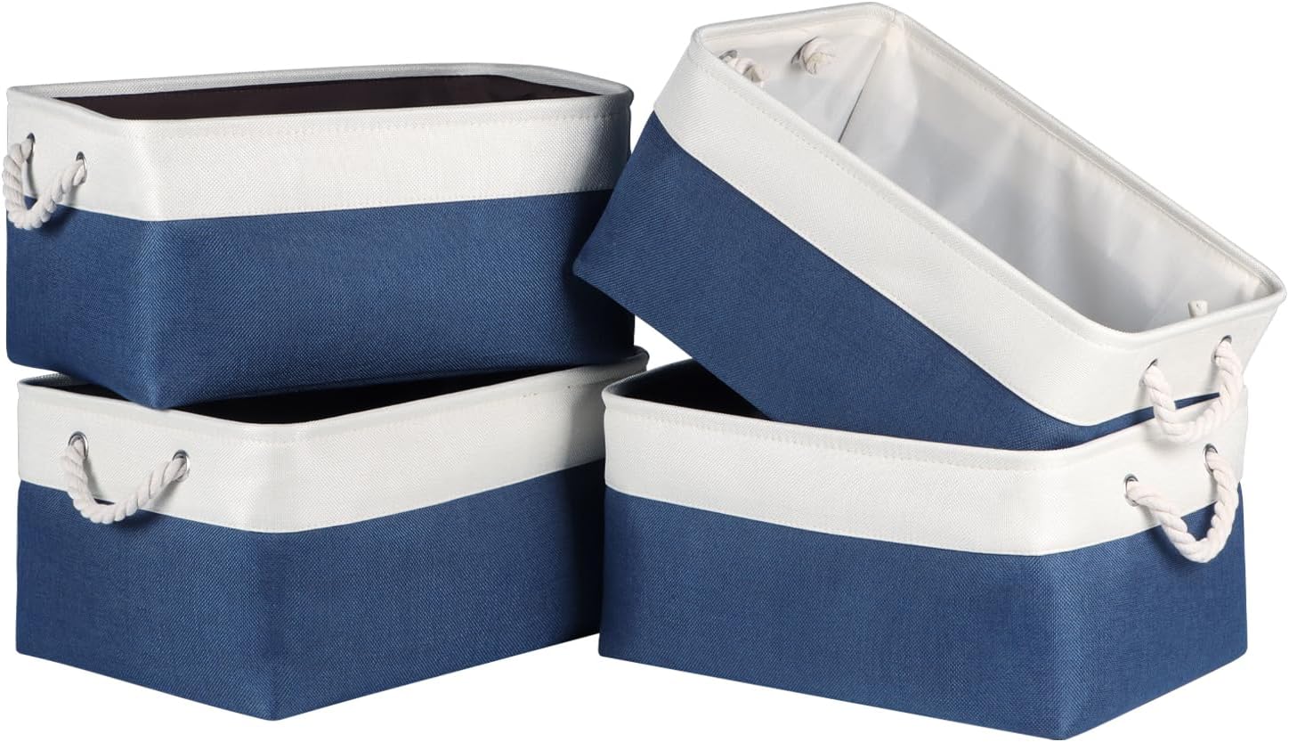 Syeeiex Storage Basket, Special Storage Boxes With Handles, Innovative Large Fab...