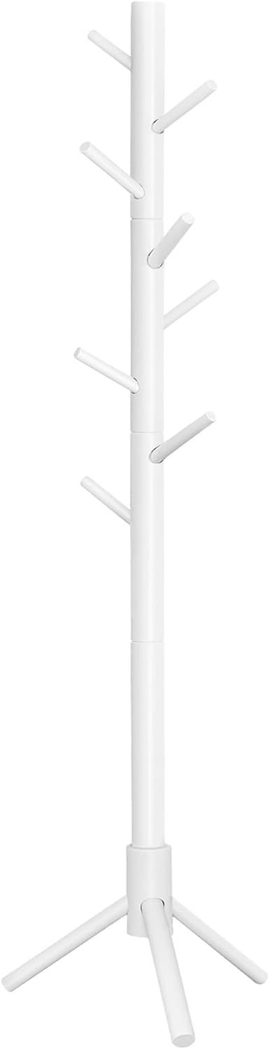 VASAGLE Solid Wood Coat Rack, Special Free Standing Coat Rack, Innovative Tree-S...