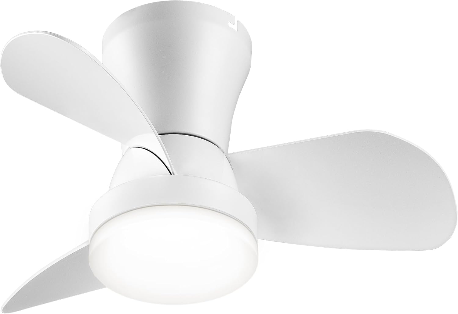 SUNMORY Ceiling Fans with Lights and Remote, 22 inch Low Profile Ceiling Fan wit...