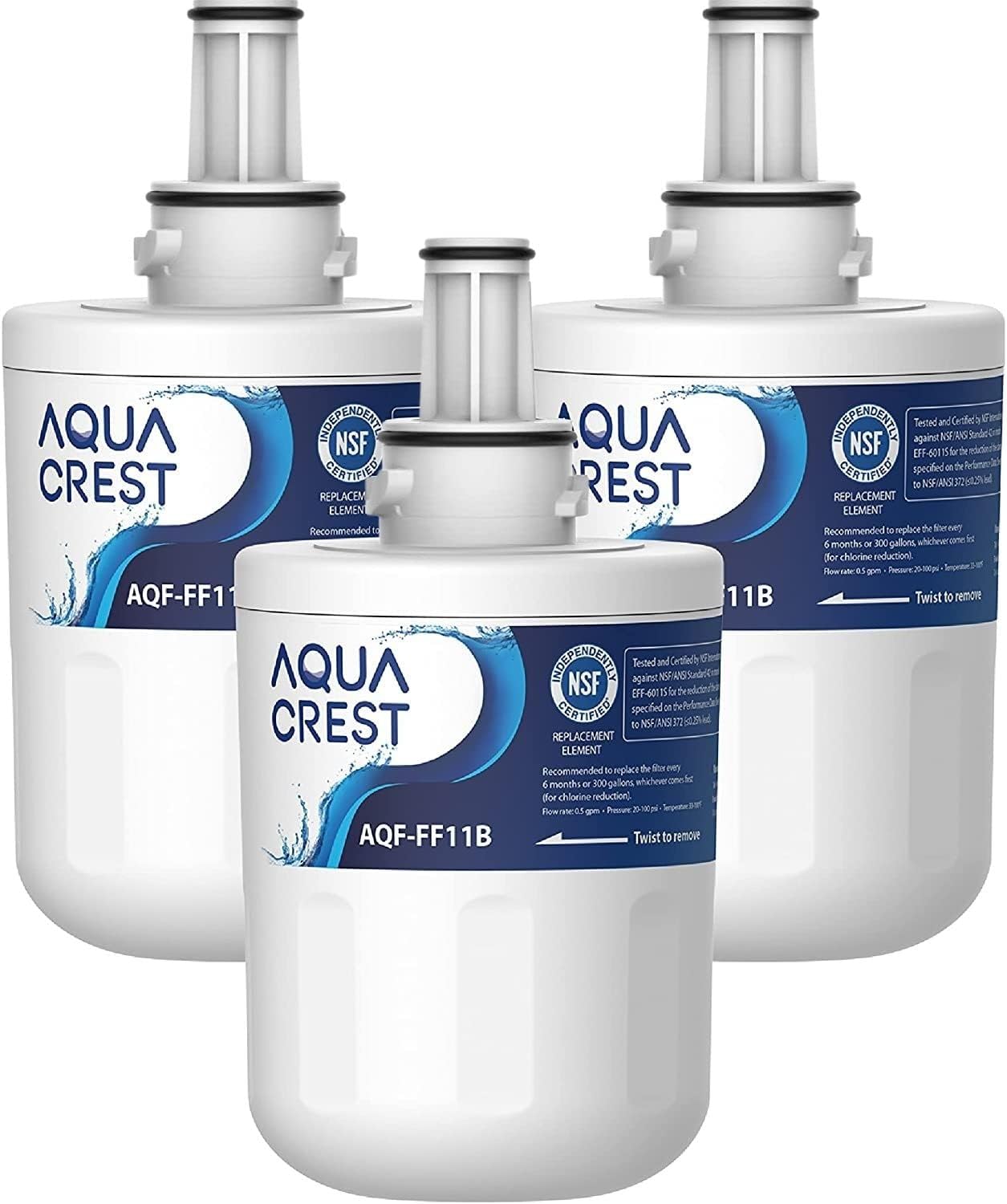 AQUA CREST DA29-00003G Fridge Freezer Water Filter...