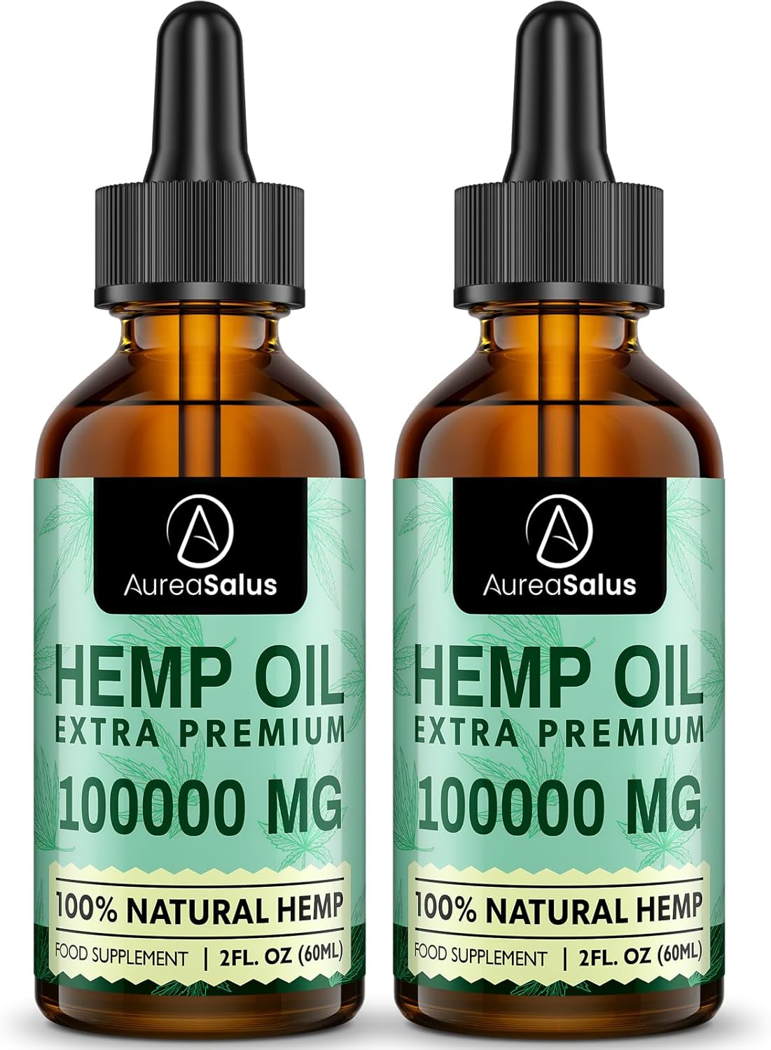 AureaSalus Premium Natural Oil 100000MG, 100% Natural Ingredients, Enrich Omega...