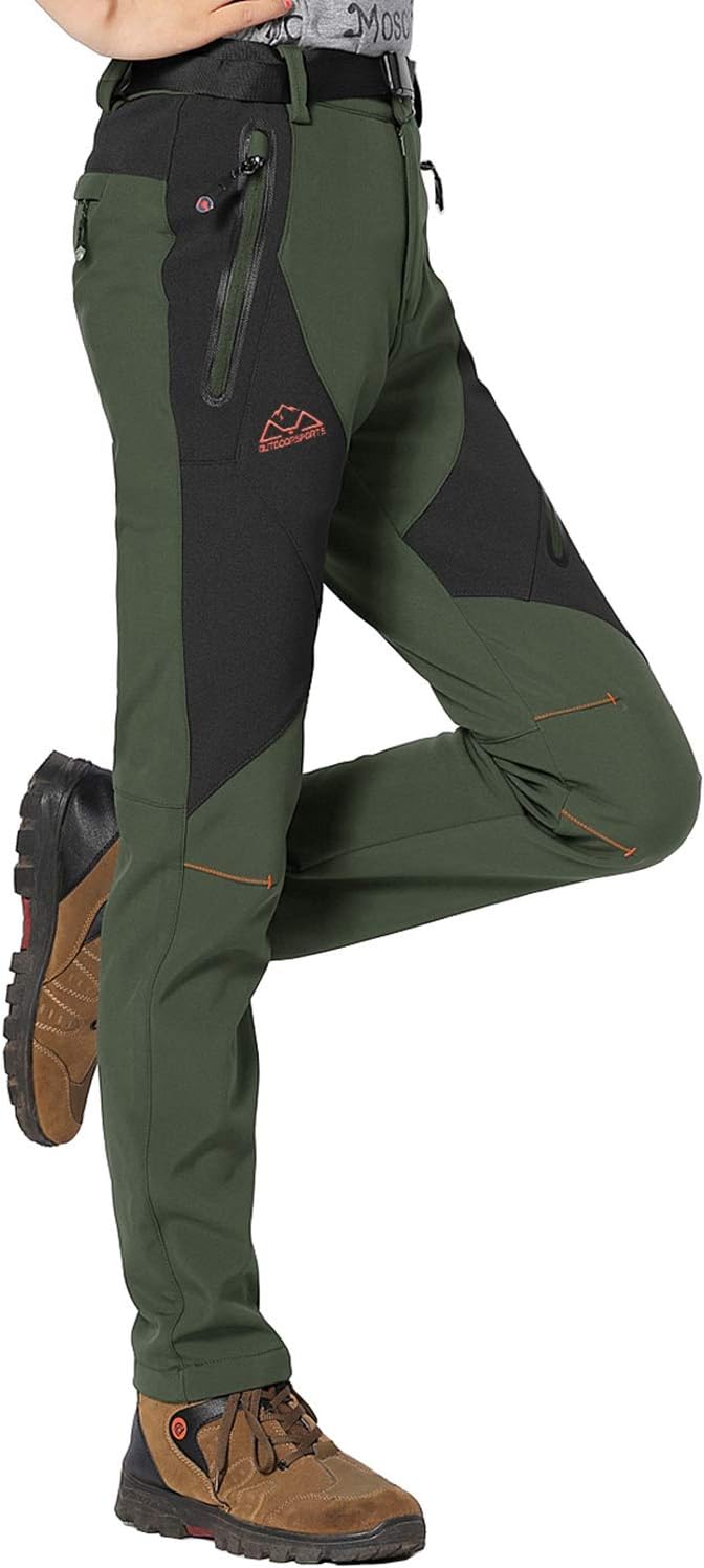 Rdruko Women's Snow Pants, Special Waterproof Insulated Fleece Thermal Ski Pants...