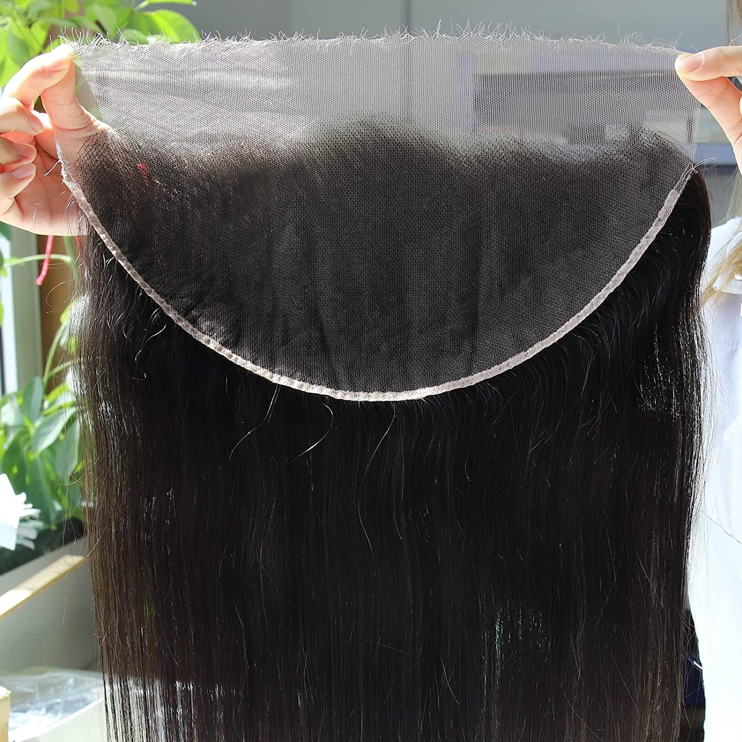BEEOS 13x6 SKINILIKE Real HD Lace Frontal Only, Small Knot Pre-plucked Vivid Hai...
