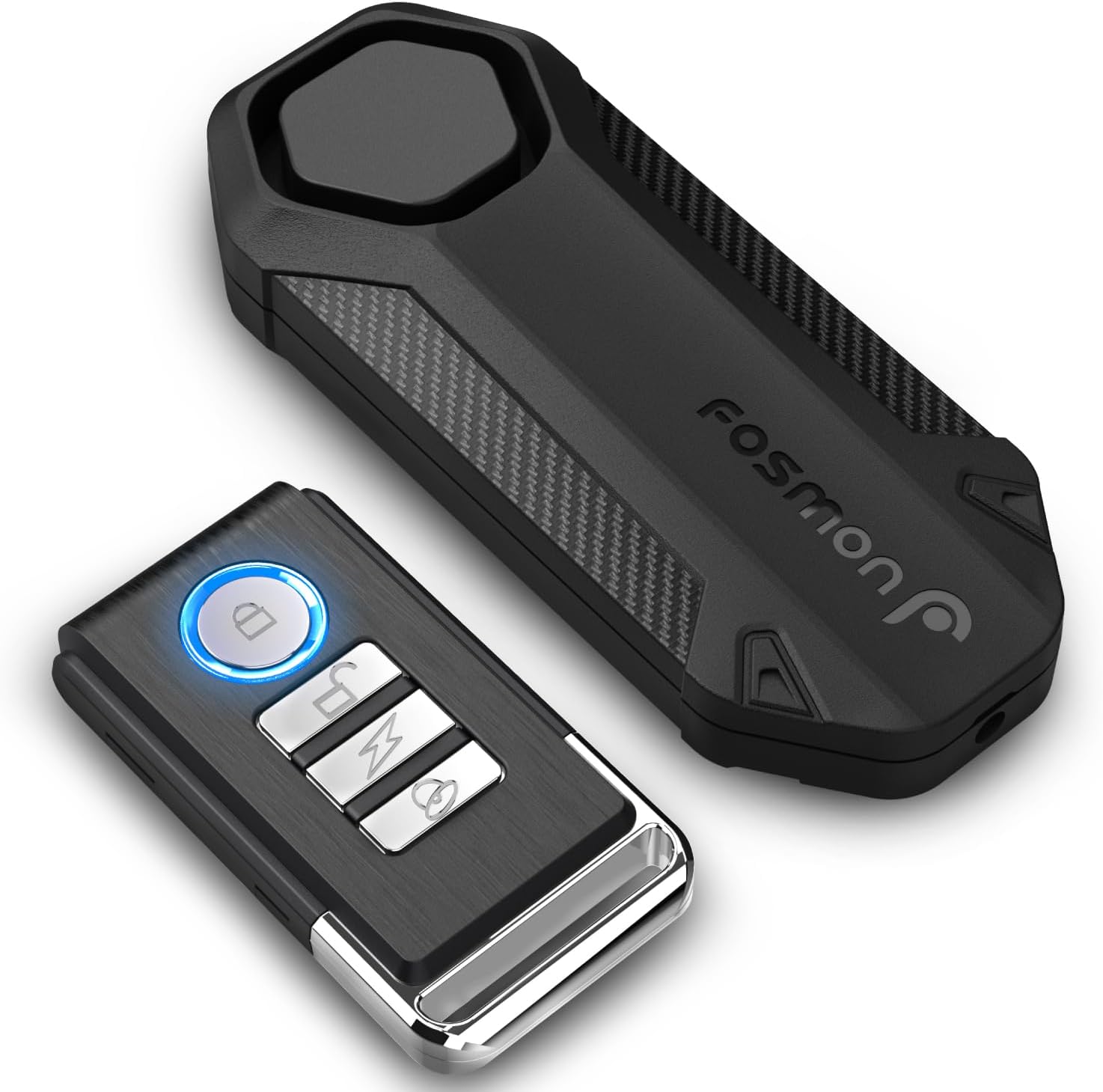 Fosmon Wireless Bike Alarm, Special Anti-Theft Alarm With Remote, High-Quality W...