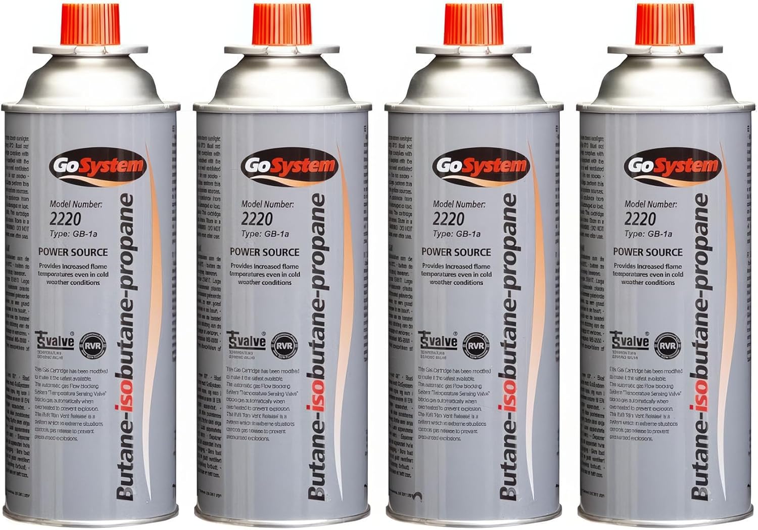 Butane Gas Canisters, Premium Camping Gas Canister for Camping Stove, Reliable B...