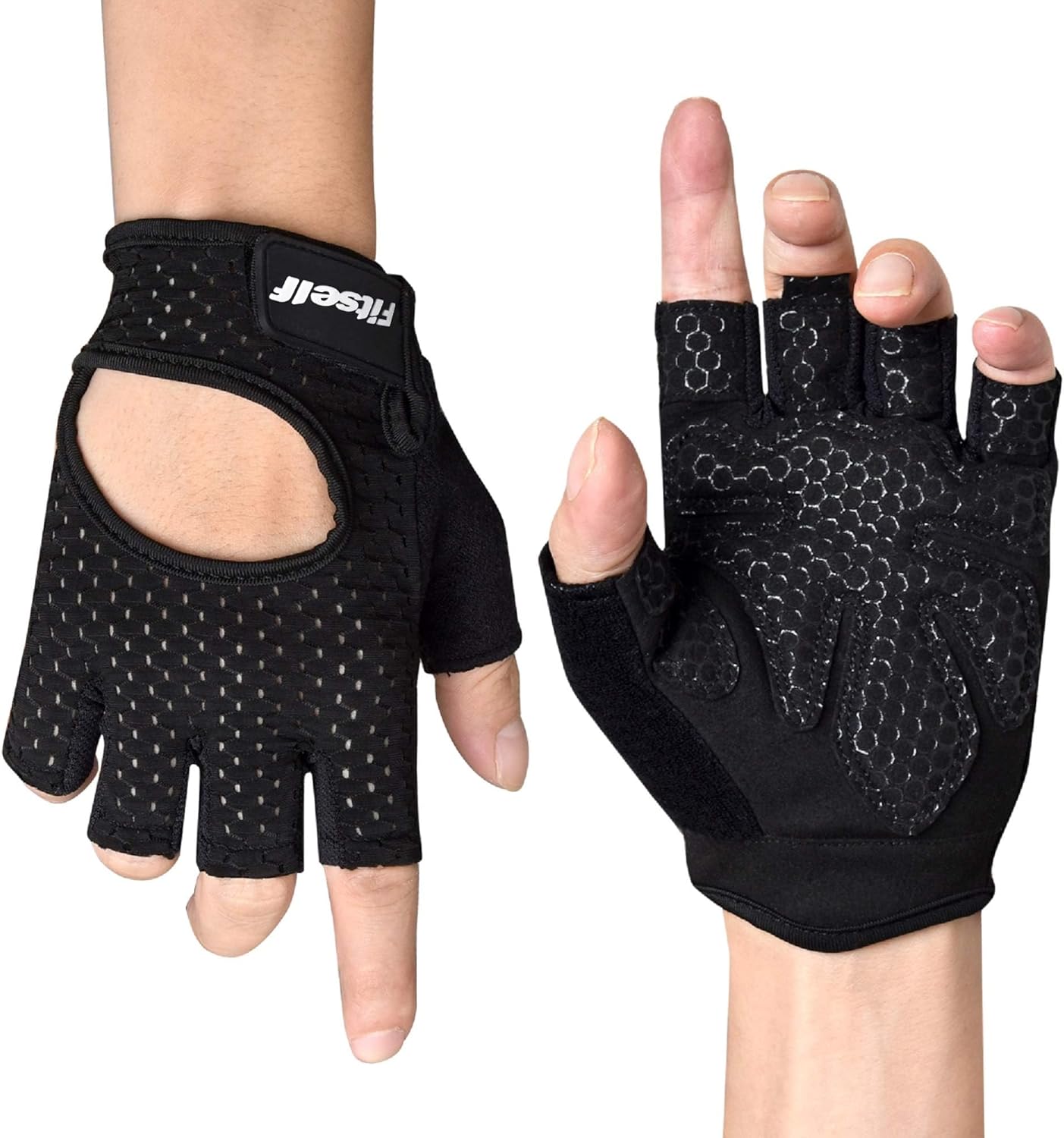 Fitself Gym Gloves, High-Quality Weight Lifting Gloves, Durable Workout Training...