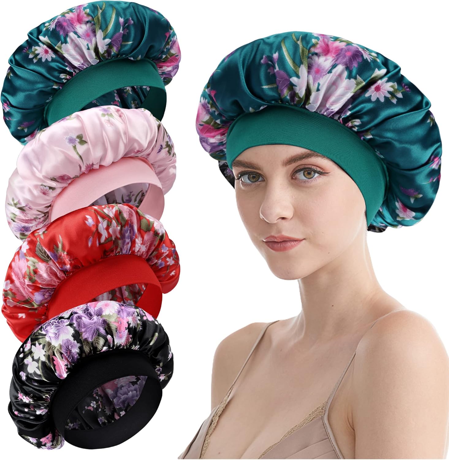 Sleep Bonnet, Special Bonnet for Sleeping, High-Quality Bonnet for Curly Hair, U...