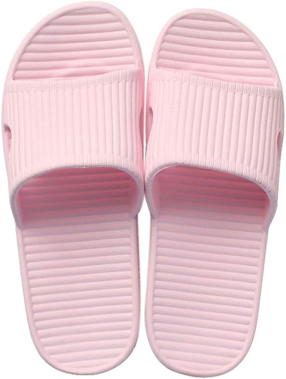 JoWebb Unisex Slip On Slippers for Women/Men Non-Slip Light Weight Flat Slide Sa...