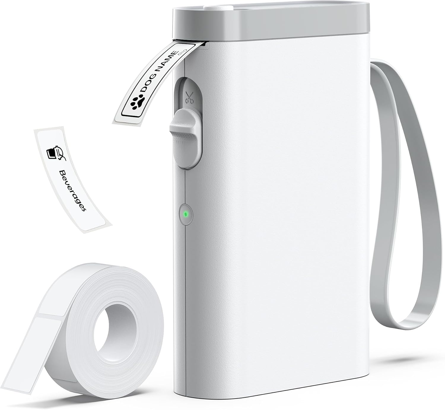 P21 Label Maker Machine with Tape, Bluetooth Label Printer Thermal Mini Label Ma...