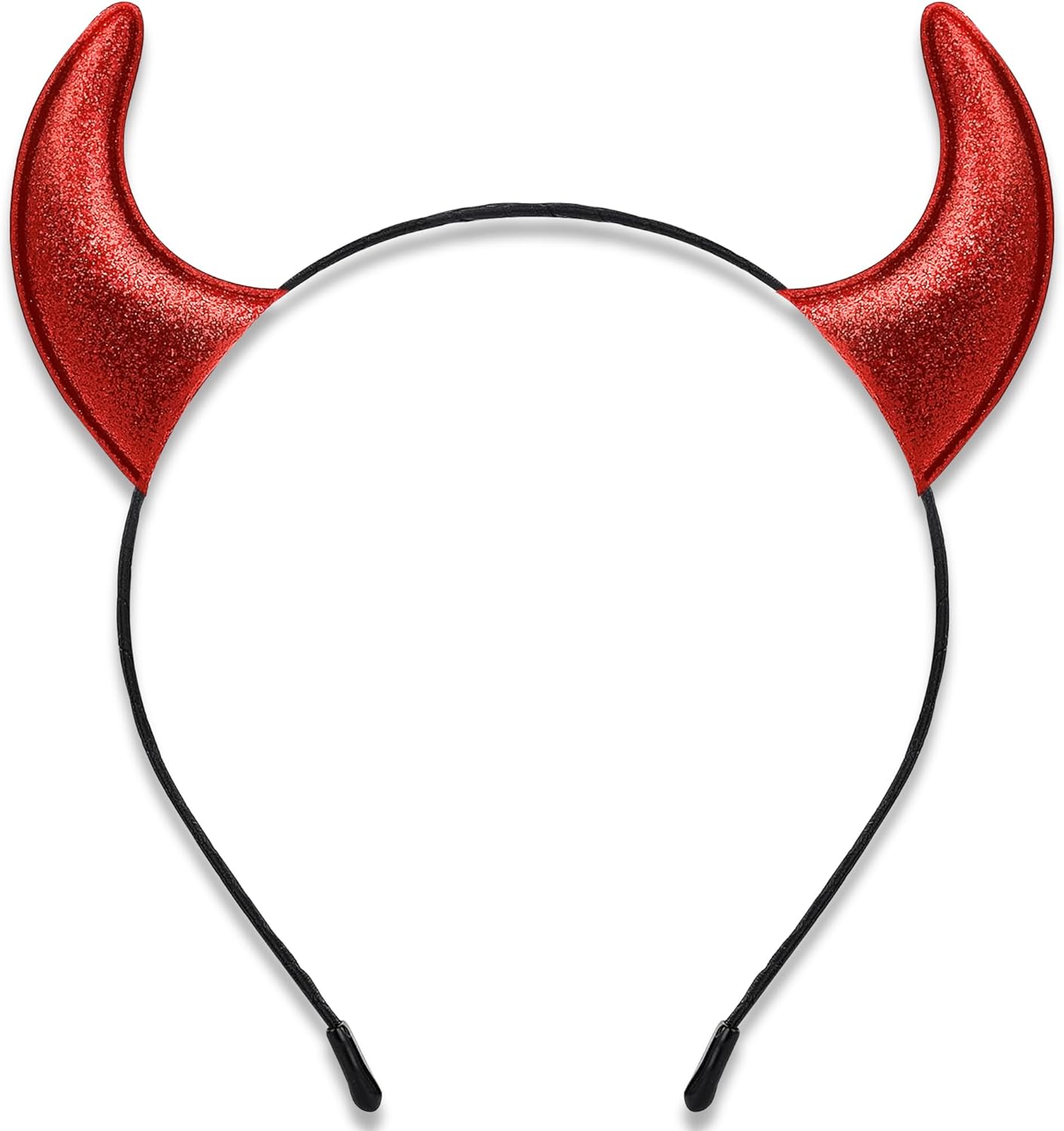 Glitter Devil Horns Headband, Unique Devil Costume for Women Men Girls, Special...