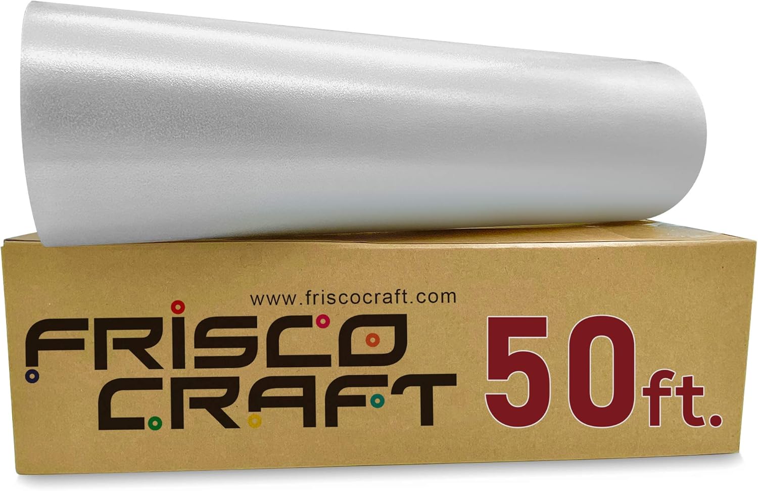 Frisco Craft C-370 Clear Transfer Tape for Vinyl 12" x 50 Feet Clear Lay Flat |...