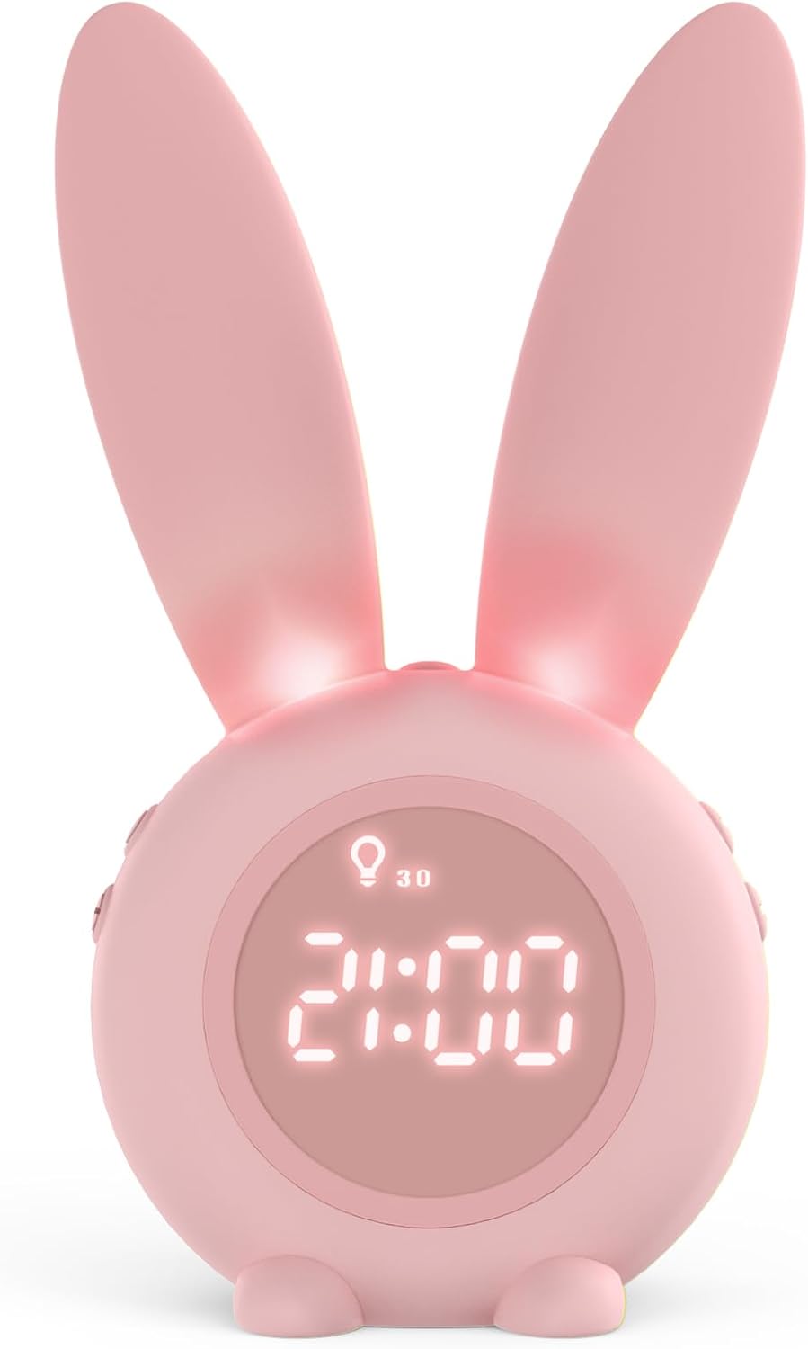 Homealexa Kids Alarm Clock, Girls and Boys Alarm Clock Digital for Bedroom, Rabb...