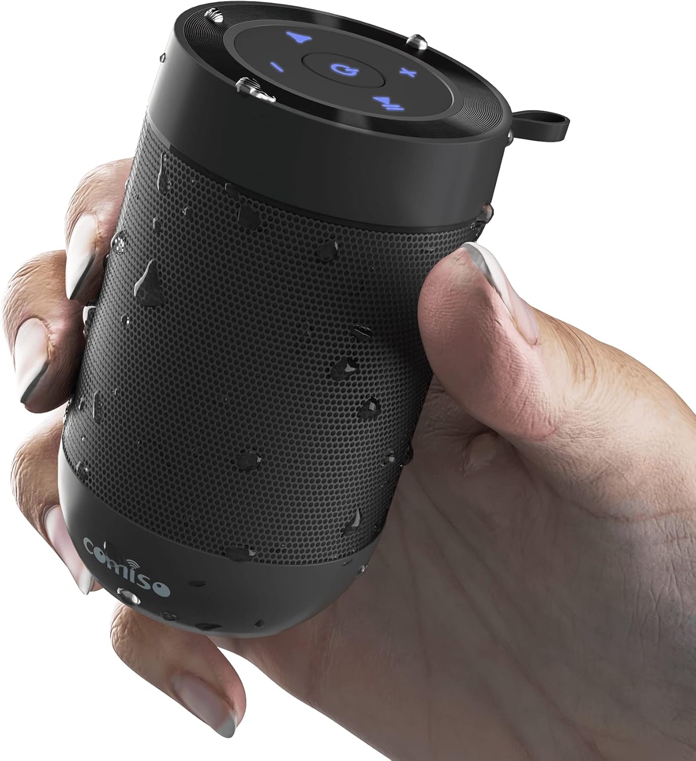 comiso Bluetooth Speaker,5.3 Bluetooth Speakers Wireless,TWS Stereo Pairing,Buil...