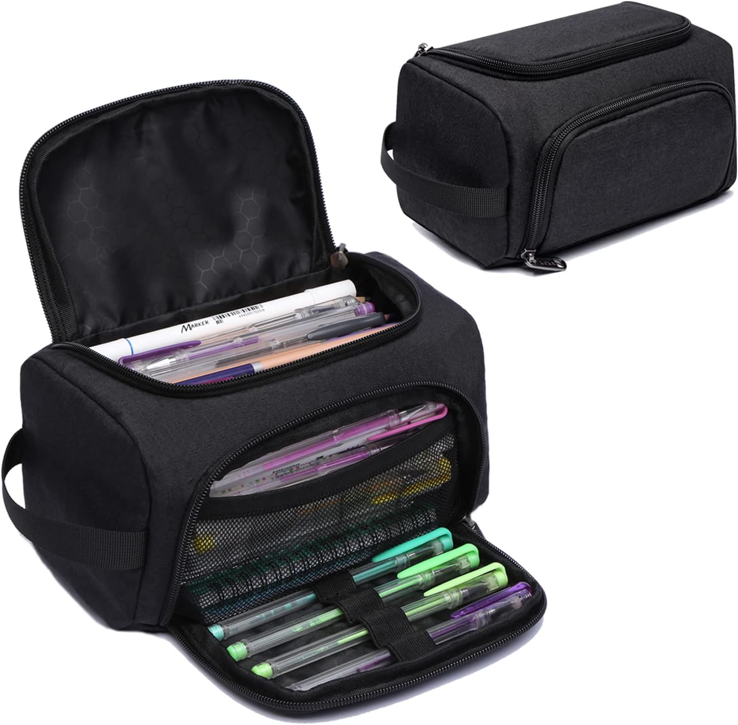 XQXA Pencil Pouch Large Capacity Pencil Case Organ...