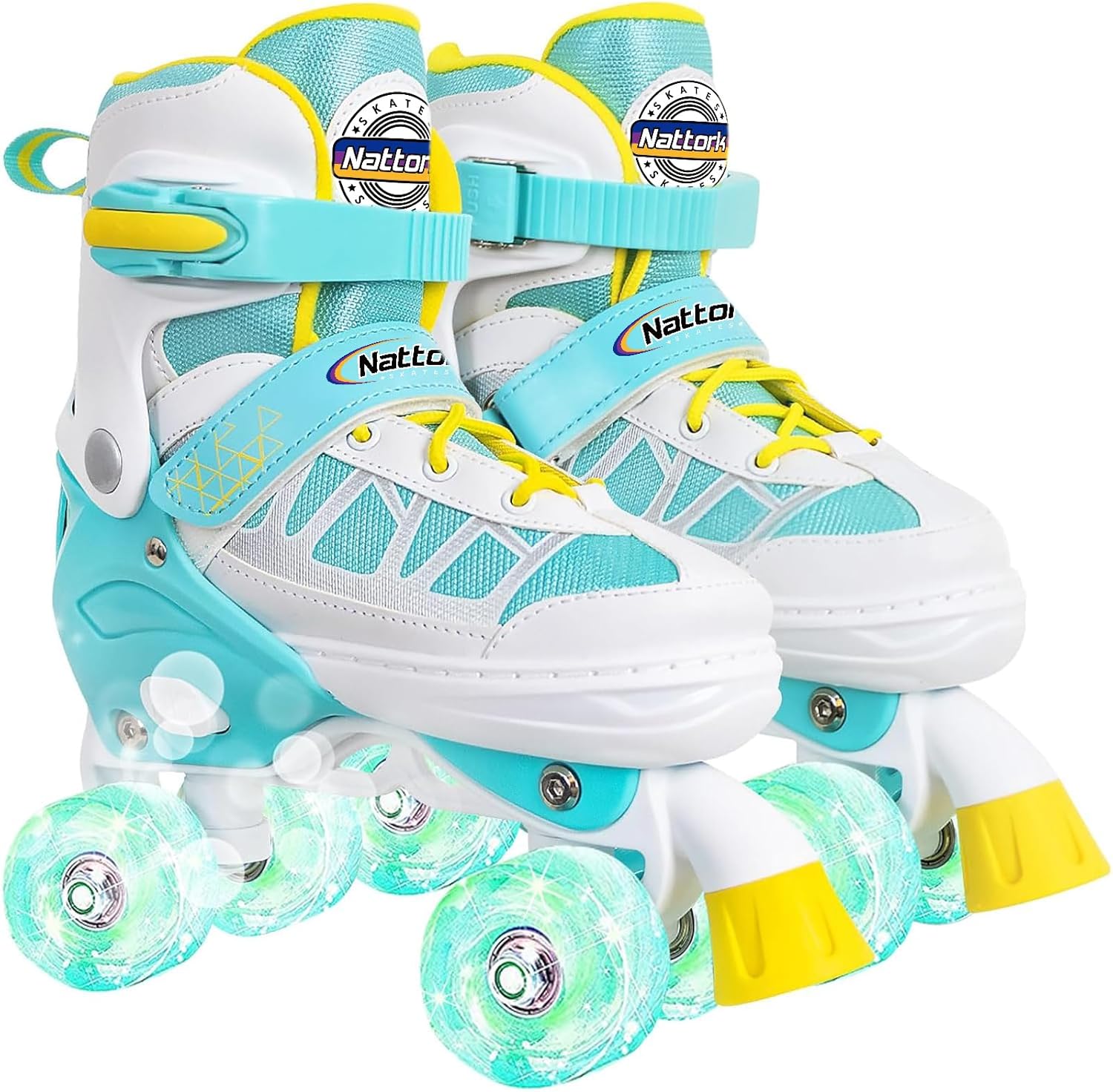 Nattork Roller Skates, Special Roller Skates for Kids Boys Girls, Adjustable Rol...