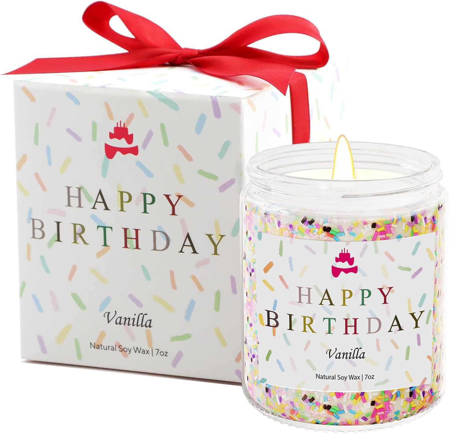 Happy Birthday Candle - Birthday Gifts for Women, Best Friend Birthday Gifts Ide...