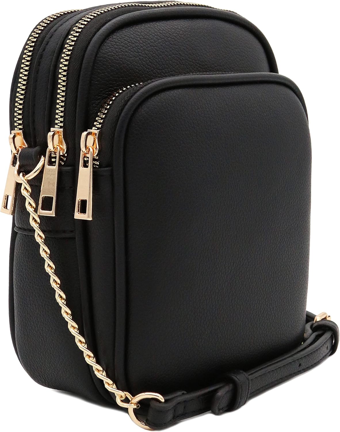 FashionPuzzle Crossbody Bag, Special Multi Pocket PU Leather Casual Bag, Innovat...