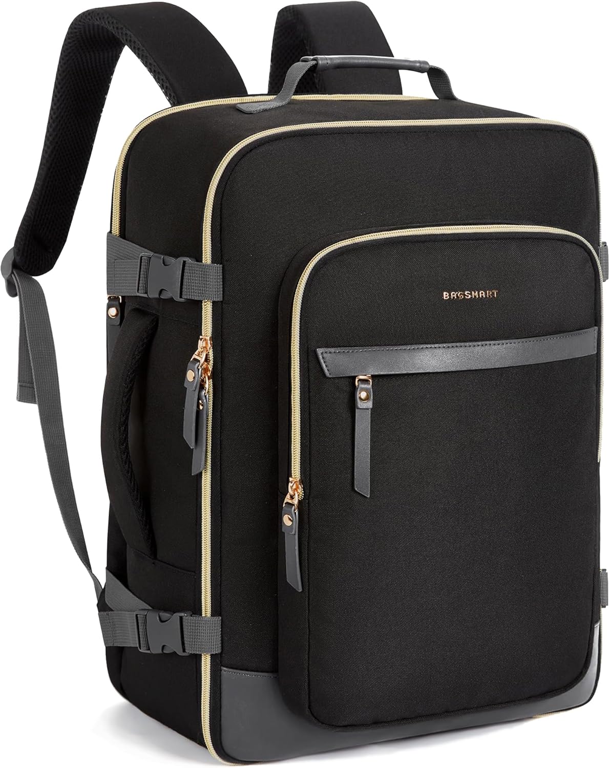 BAGSMART Personal Item Travel Backpack, Special Large Travel Bag, Innovative 40L...