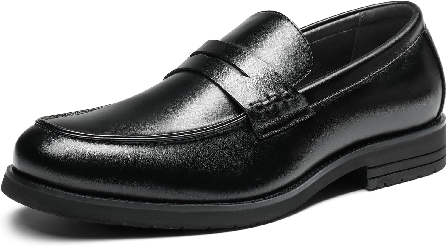 Bruno Marc Slip-on Penny Loafers, Special Men's Dress Shoes, Stylish Formal Busi...
