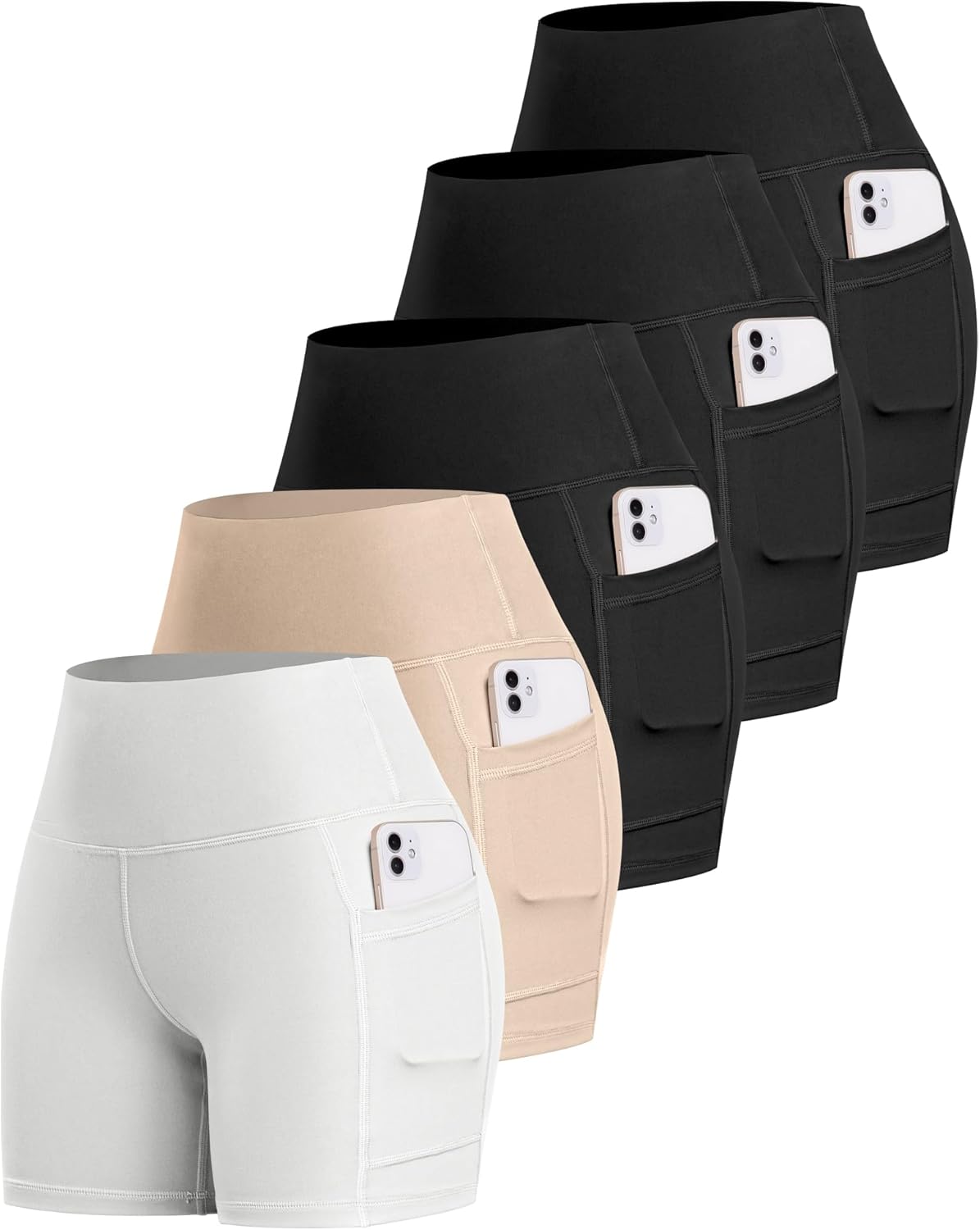 LZYVOO Spandex Shorts, Special Women’s High Waisted Shorts for Yoga and Workout,...