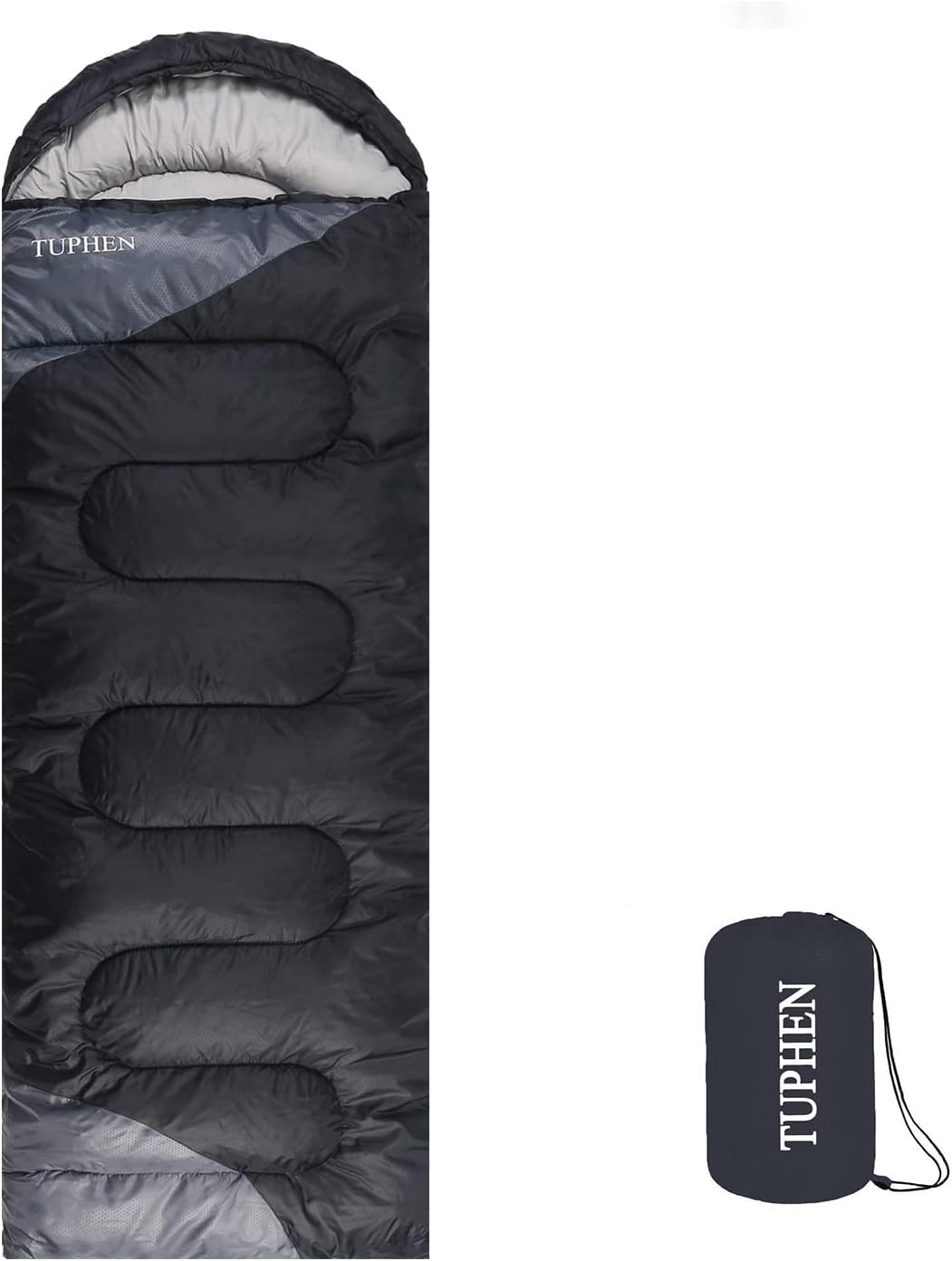 tuphen- Sleeping Bags for Adults Kids Boys Girls Backpacking Hiking Camping, Col...