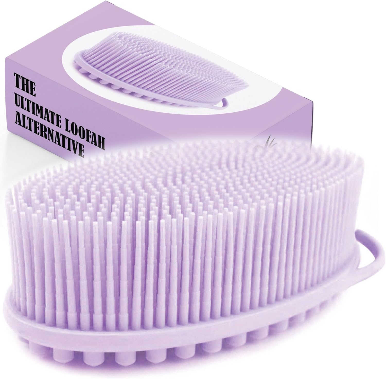 Avilana Body Scrubber, Special Dual-Sided Silicone Body Scrubber, Innovative Gen...